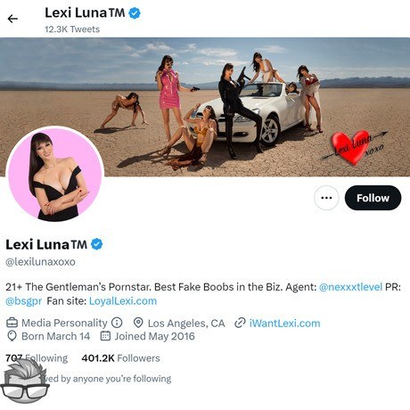 Lexi Luna Twitter